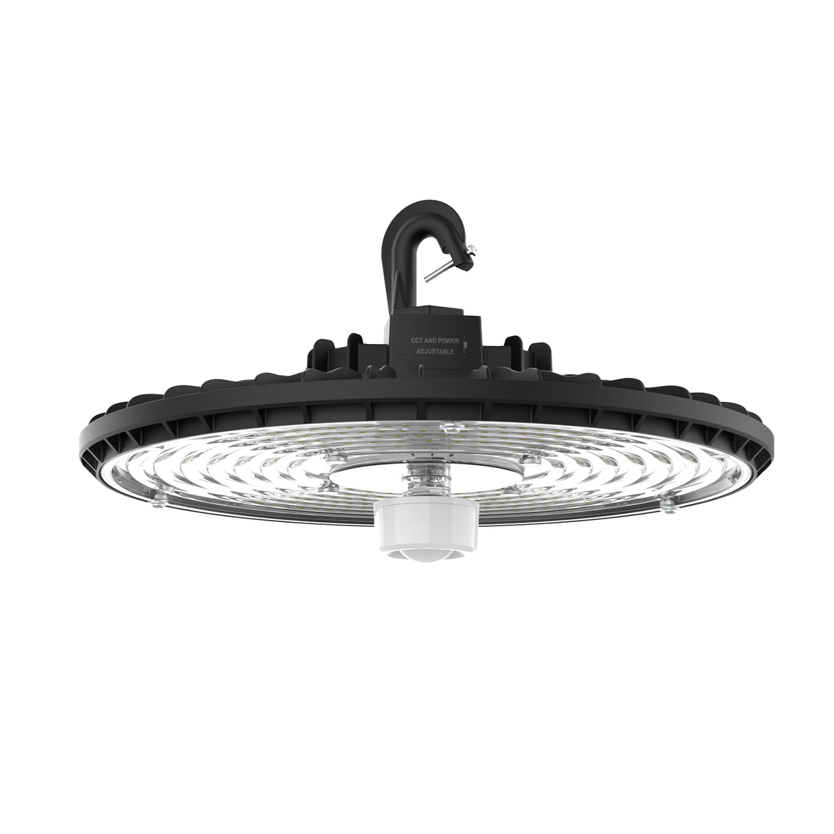 Super Bright UFO LED High Bay ,230W  (36000 Lumens) ,Selectable Wattage &CCT Adjustable, 120-277V, Energy Saving Industrial Lighting