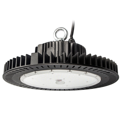 Black UFO High Bay LED Lights Front size