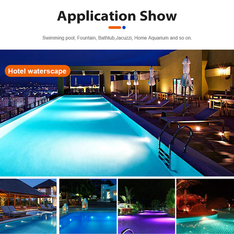 wide application of pool lights