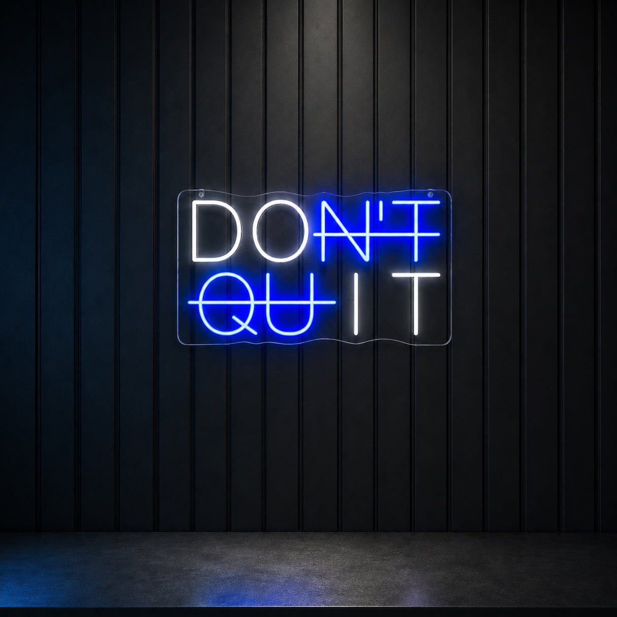 Don't Quit LED Neon Sign Light