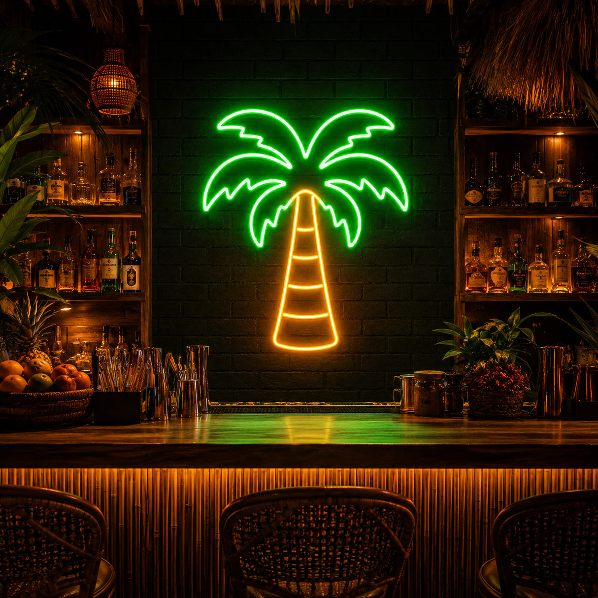 Tropical Palm Tree LED Neon Sign