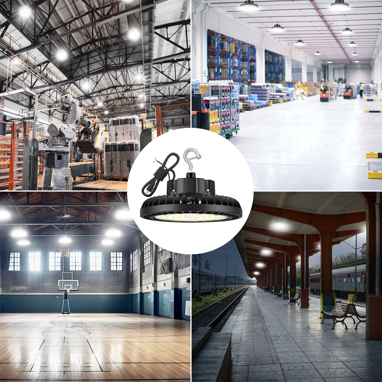 wide application of UFO High Bay LED Lights