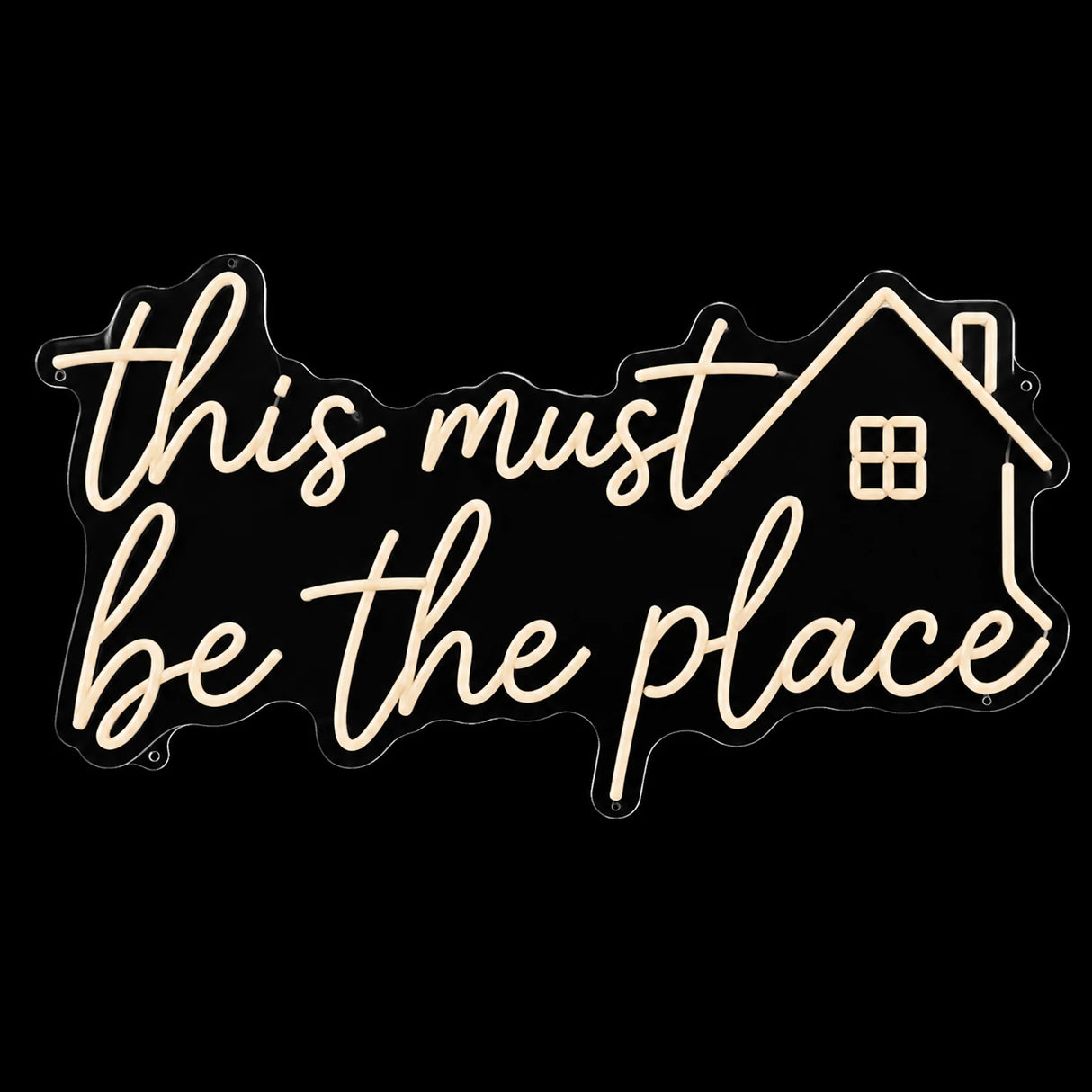 This Must Be The Place LED Neon Sign