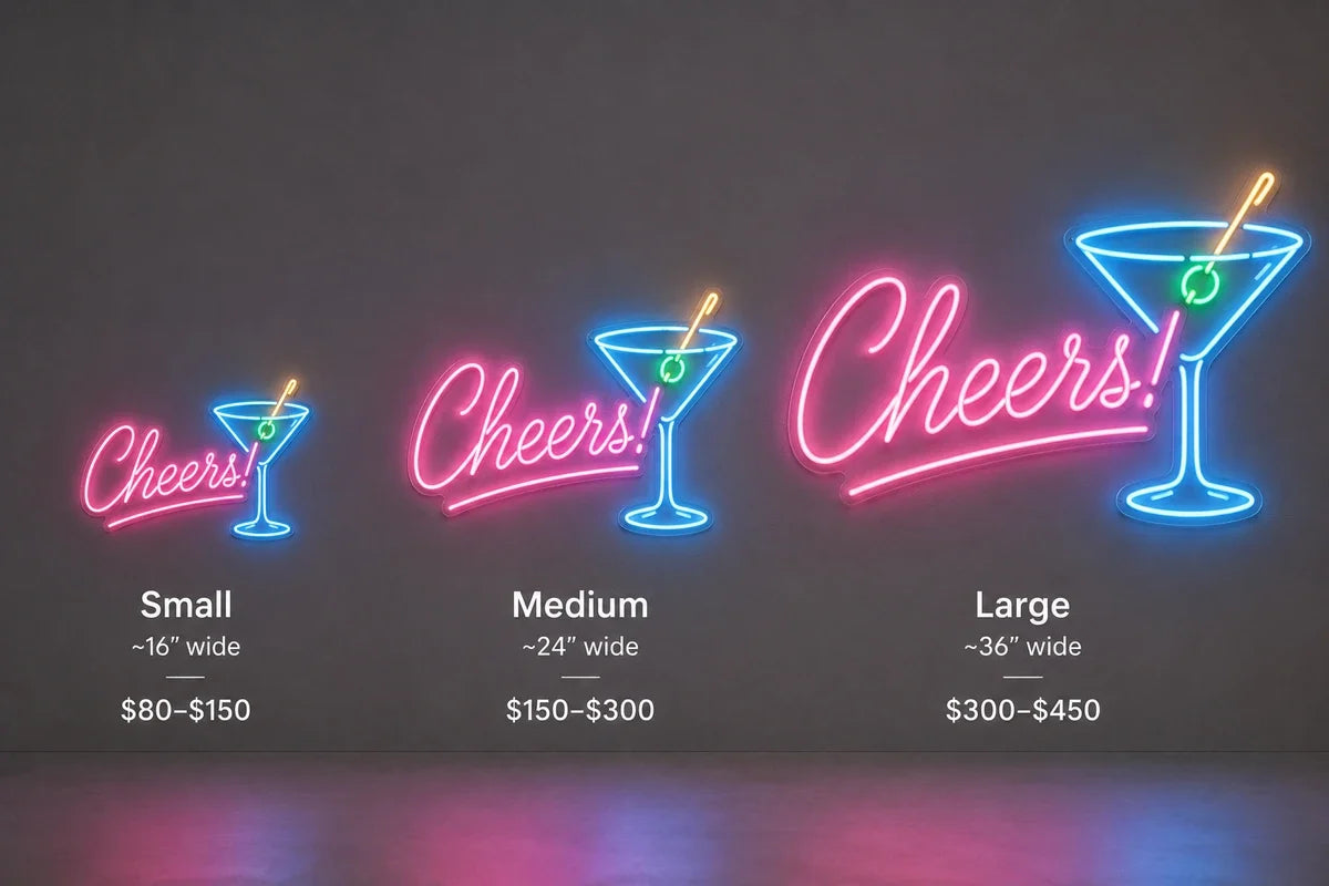 How Much Do Neon Signs Cost? 2026 Price Guide