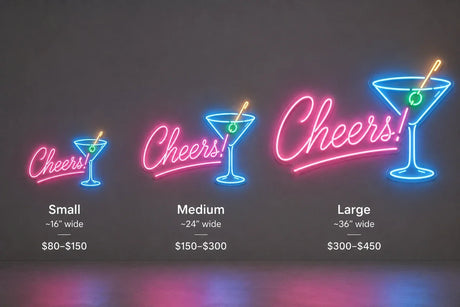 How Much Do Neon Signs Cost? 2026 Price Guide
