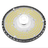 UFO LED High Bay Light ，100W，16000 Lumens, Selectable Wattage &CCT Adjustable, AC120-277V, UL DLC Listed, MHB08 Series