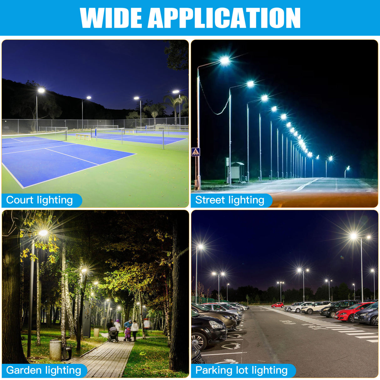 Application of LED Parking Lot Lights