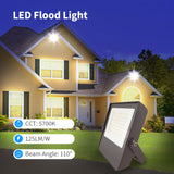 demonstration of LED Flood lights 