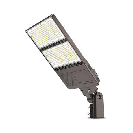 LED Parking Lot Lights Front Size