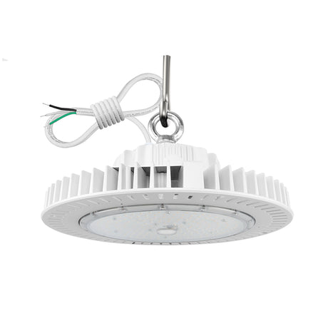 White UFO High Bay LED Lights Front size 