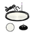 Black UFO High Bay LED Lights Front size and back