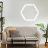 usage of hexagon Garage lights in livingroom