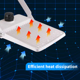 heat dissipation of flood lights