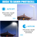 Photocell Effect of LED Parking Lot Lights Photocell