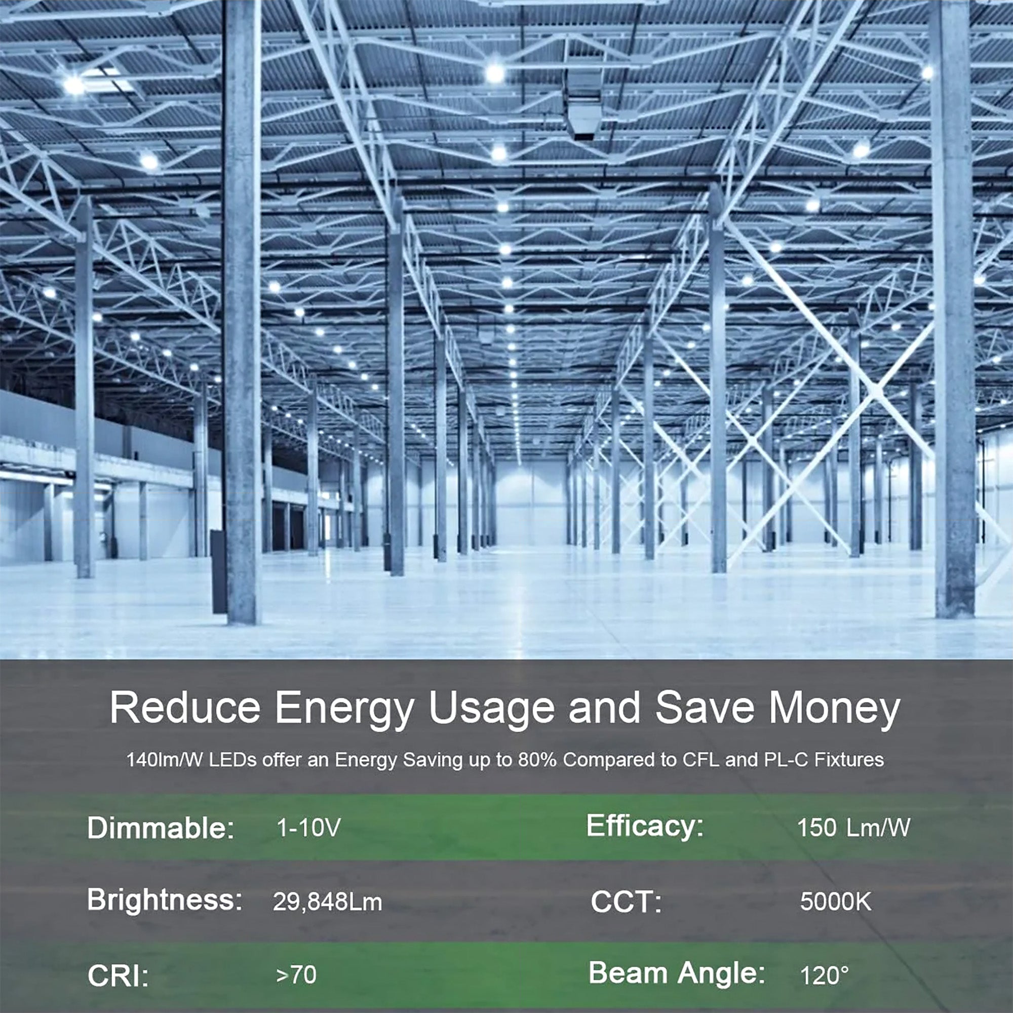 the product data of UFO High Bay LED Lights