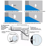 LED Pool Lights-Inground Pool Lights-Ultra-thin Pool Light