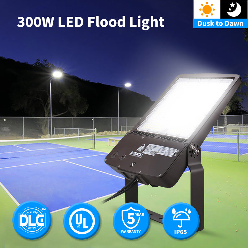 demonstration of LED Flood lights 