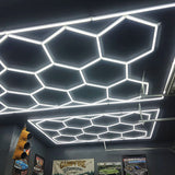 Usage of LED Hexagon Garage Lights 11 Hex in garage