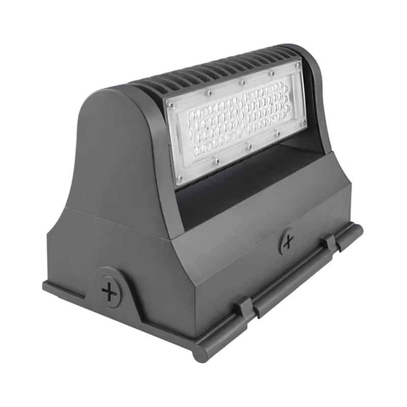 led wall pack lights lateral side