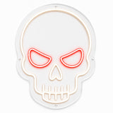 Crimson Eye Skull LED Neon Sign