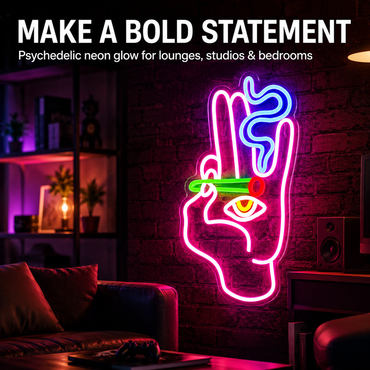 Evil Eye LED Neon Sign Light