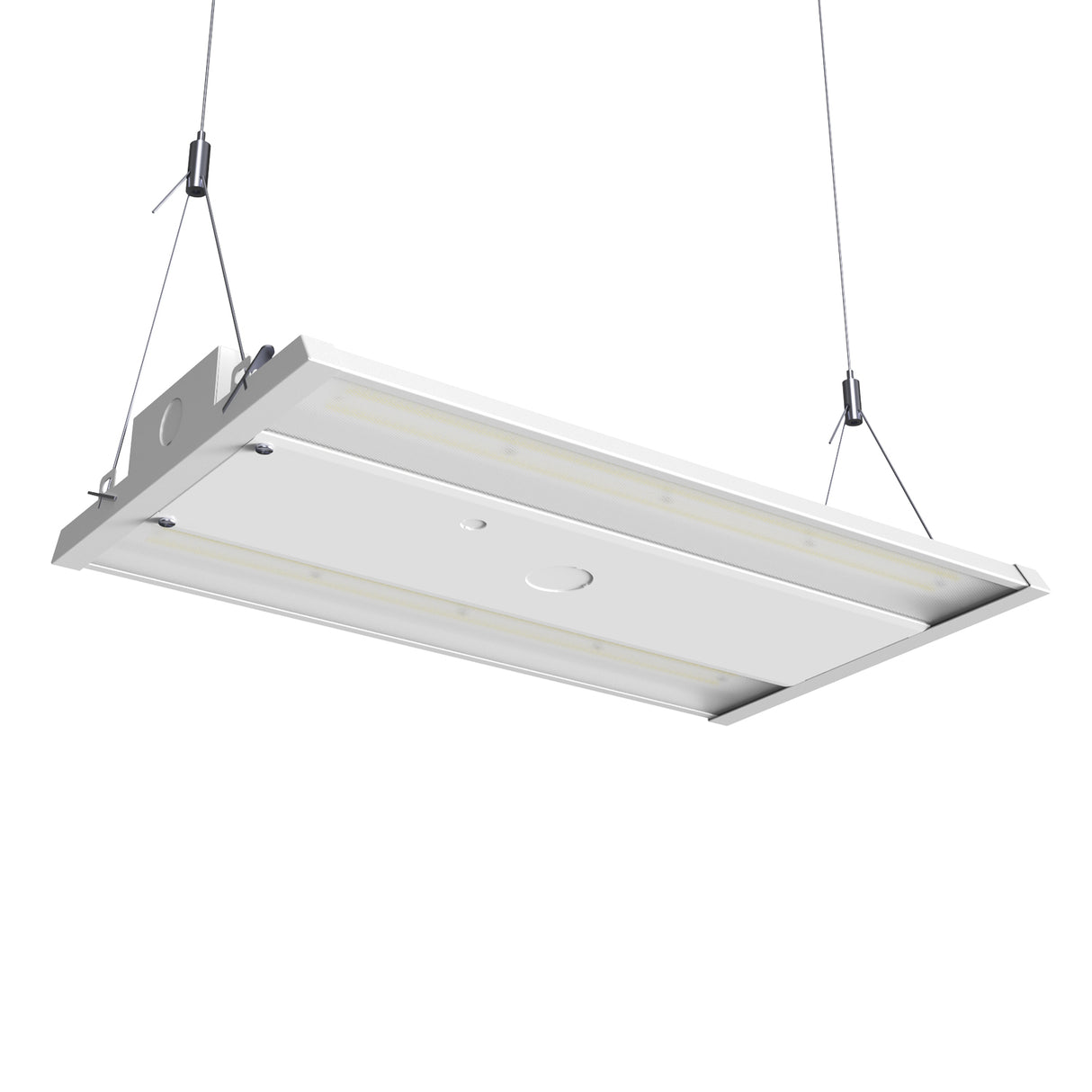 Linear High Bay LED Lights - LH06 Series, 130W, 18600lumens, 5000K, Adjustable Wattage, 120-277V