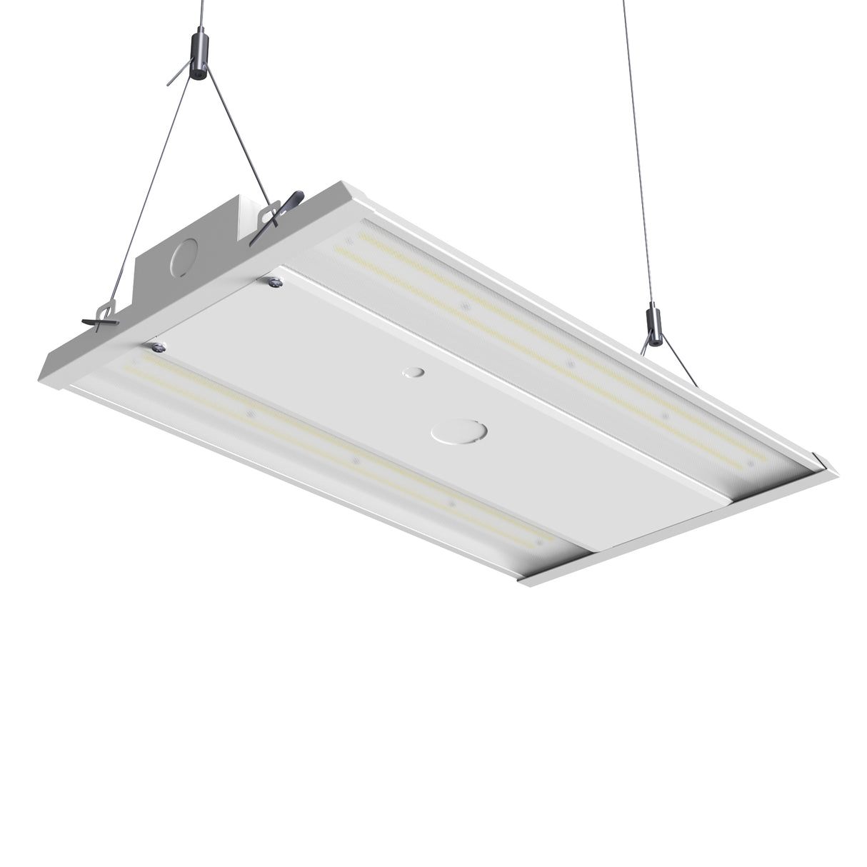 Linear High Bay LED Lights - LH06 Series, 130W, 18600lumens, 5000K, Adjustable Wattage, 120-277V