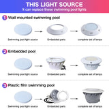 installation of pool lights