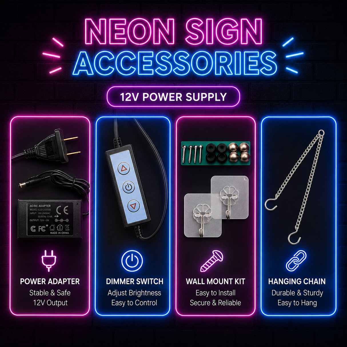 Happy Birthday  LED Neon Signs