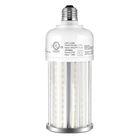 27w LED Corn Bulb Light front size