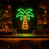 Tropical Palm Tree LED Neon Sign