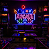 Retro Arcade Machine LED Neon Sign