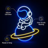 Astronaut LED Neon Sign Light