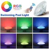 color effect of pool lighting