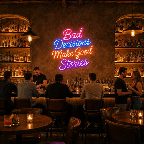 Bad Decisions Make Good Stories