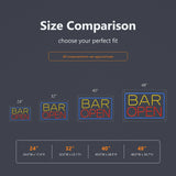 Bar Open Neon Sign for Pub & Lounge