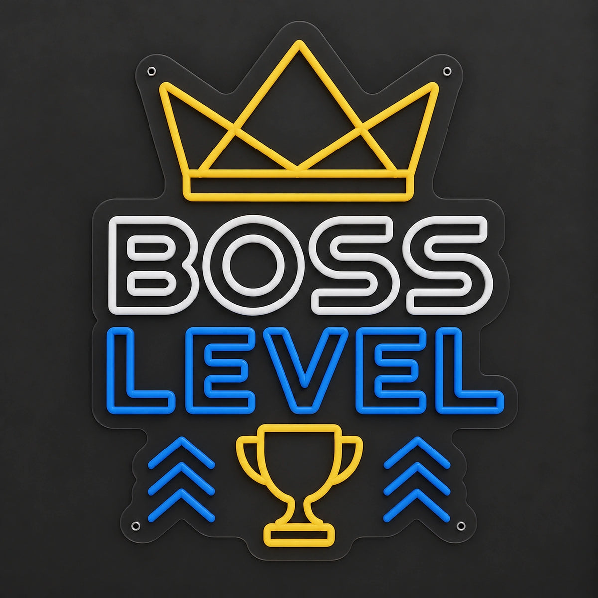 Boss Level LED Neon Sign