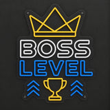 Boss Level LED Neon Sign