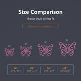 Pink Butterfly Bedroom Neon Sign