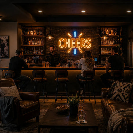 "CHEERS" Statement LED Neon Sign