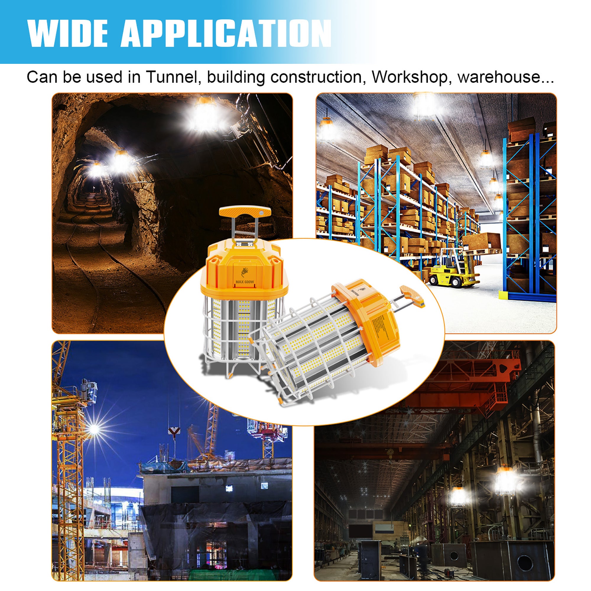 wide applications of Temporary LED Work Light