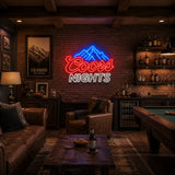 Coors Nights Man Cave Neon Sign