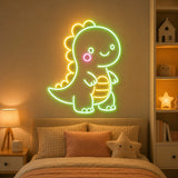 Dinosaur Kids Bedroom Neon Sign