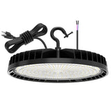 Black UFO High Bay LED Lights Front size