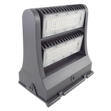 LED wall pack lights lateral side