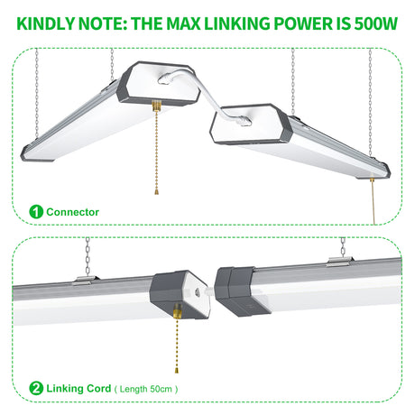 connectable features of Linear Pendant Lighting