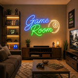 GAME ROOM Neon Sign with 8 Ball