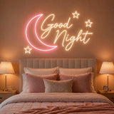 Good Night Bedroom Neon Sign