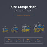Here for the Beer Neon Sign