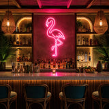 Pink Flamingo LED Neon Sign